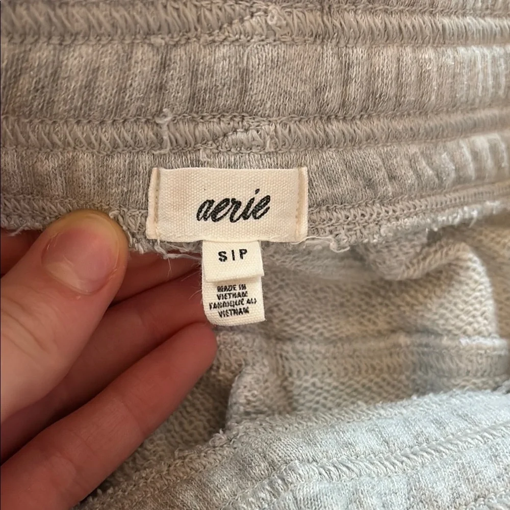 Aerie Light Gray Sweatpants - Picture 2 of 2